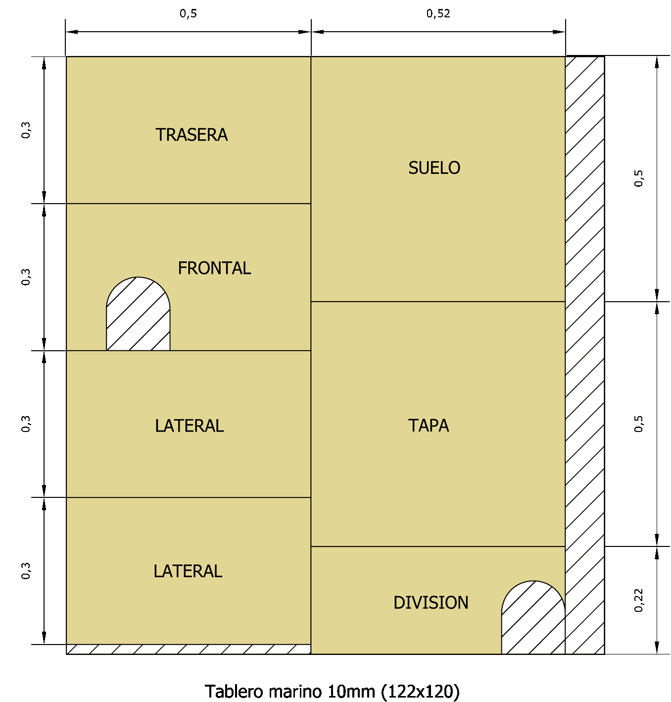 esquema refugio erizo 